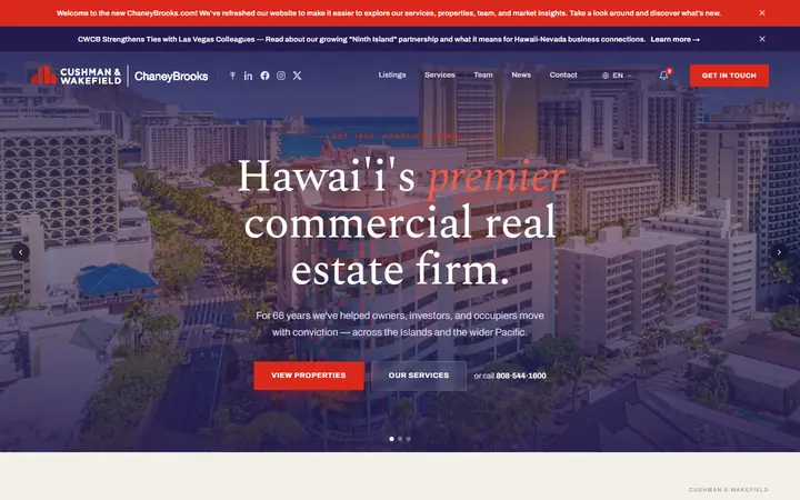 Homepage of ChaneyBrooks