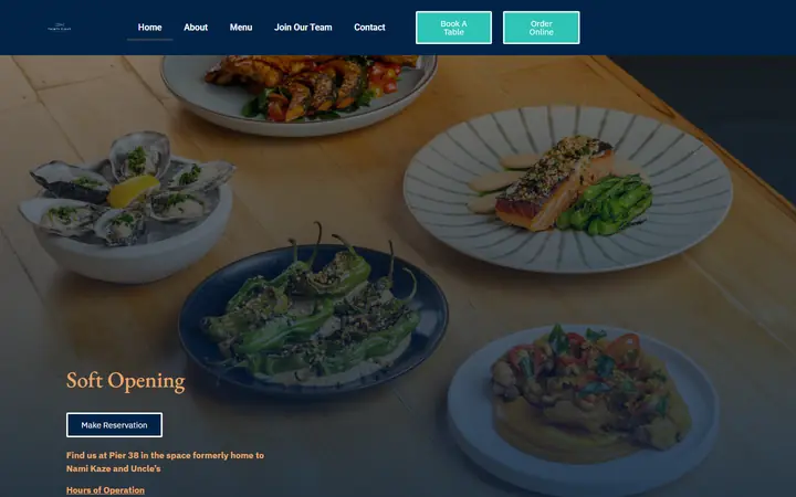 Homepage of Thirty Eight